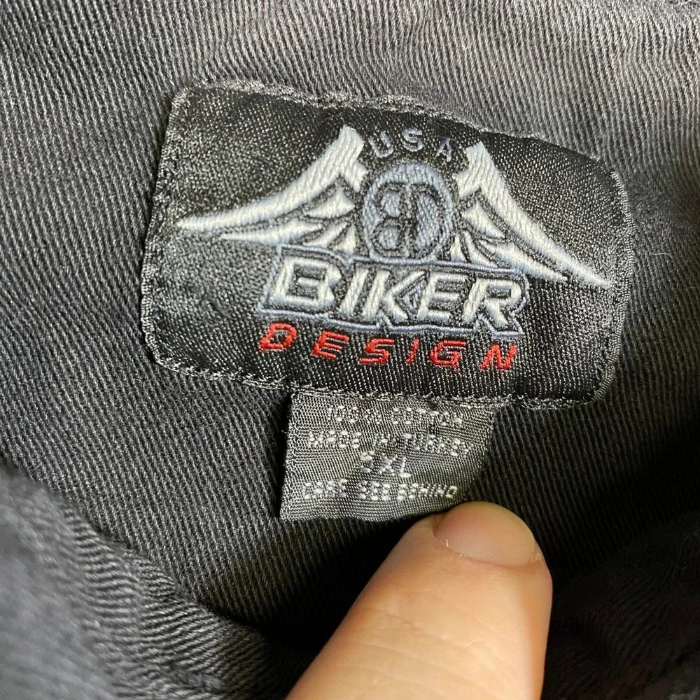 USA Biker Design Daytona Bike Week 2009 Eagle Vest Black Mens 5XL Sleeveless
